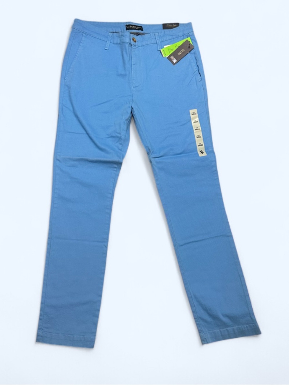 U.S. Polo Assn. Men's Light Blue Chinos